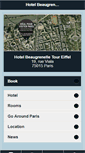Mobile Screenshot of hotelbeaugrenelle.com